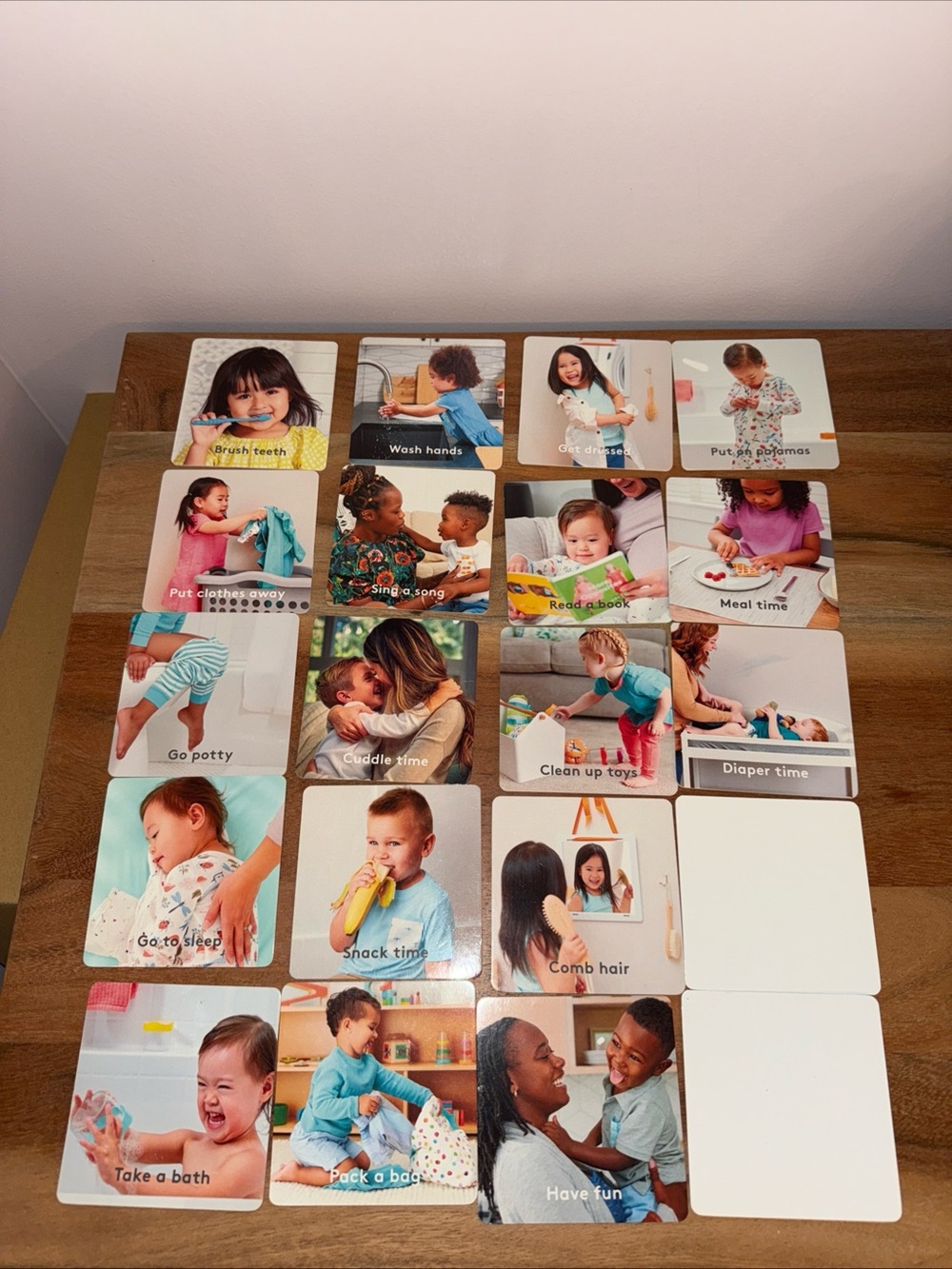Lovevery Let's Map It Out Routine Cards The Helper Play Kit 20 Cards Complete
